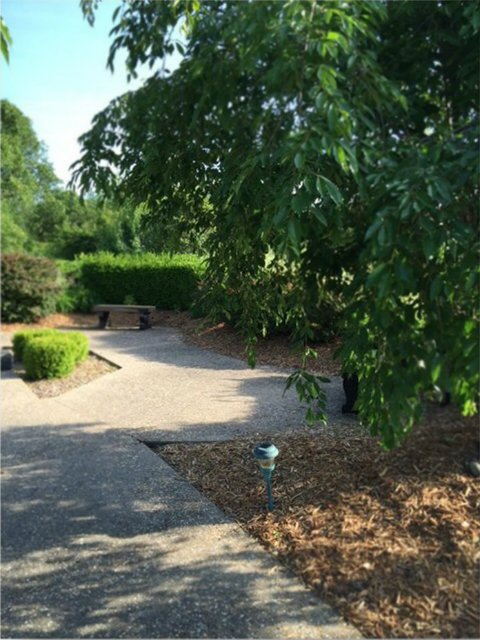 Cemetery View - Park Bench