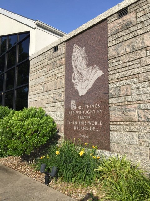 Praying Hands Wall