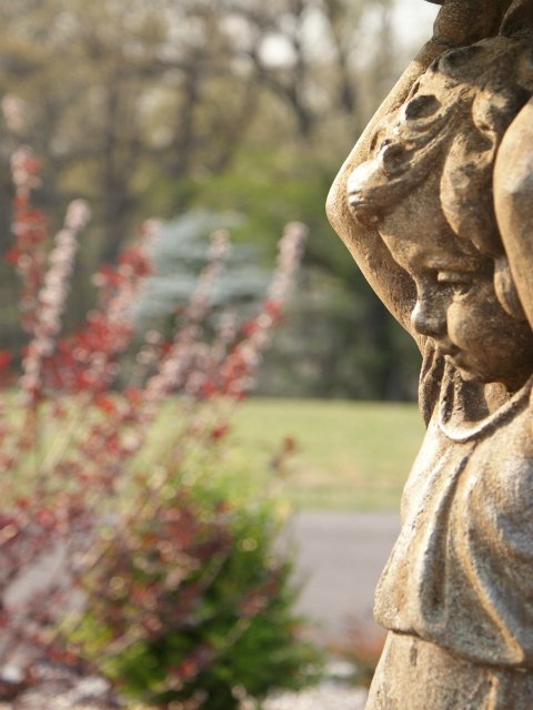 Fountain at Cemetery